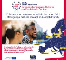 OPEN APPLICATIONS – European Master’s degree program in European Languages, Cultures and Societies in Contact